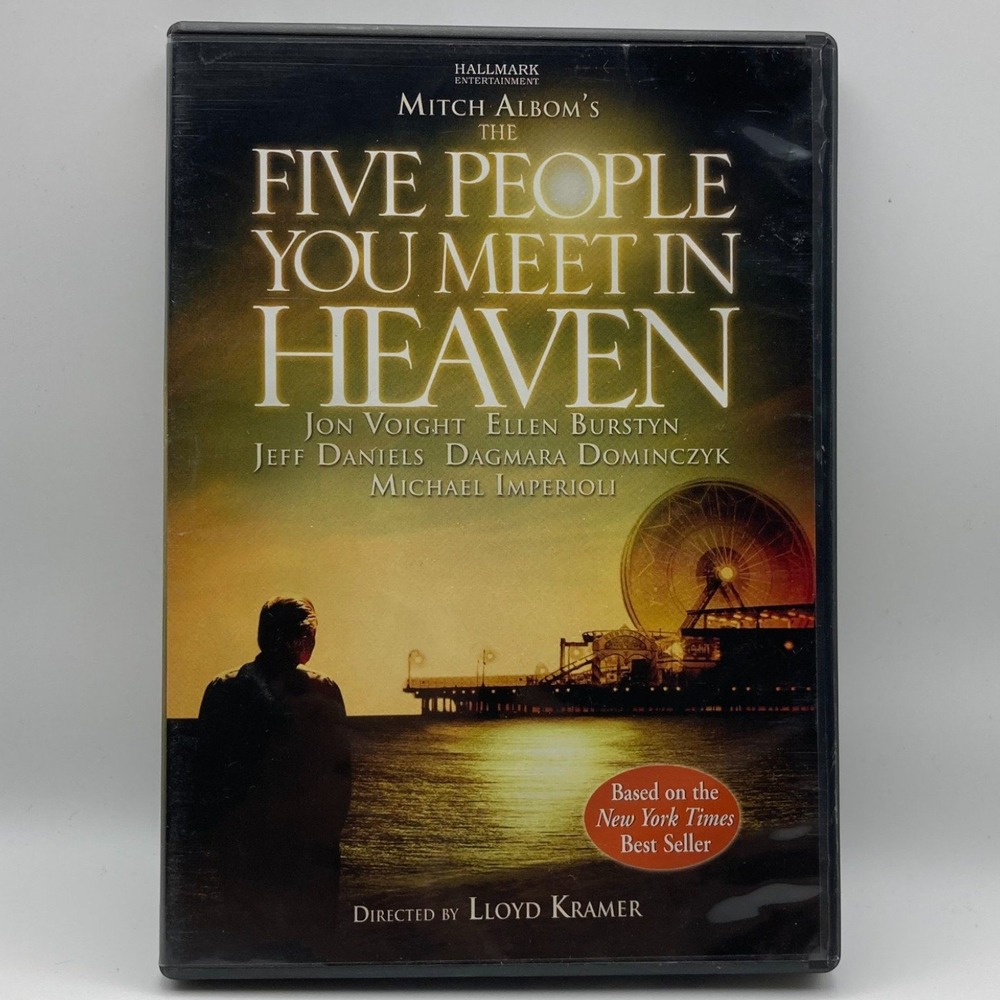 The Five People You Meet in Heaven DVD Hallmark Entm't Mitch Albom Jon Voight